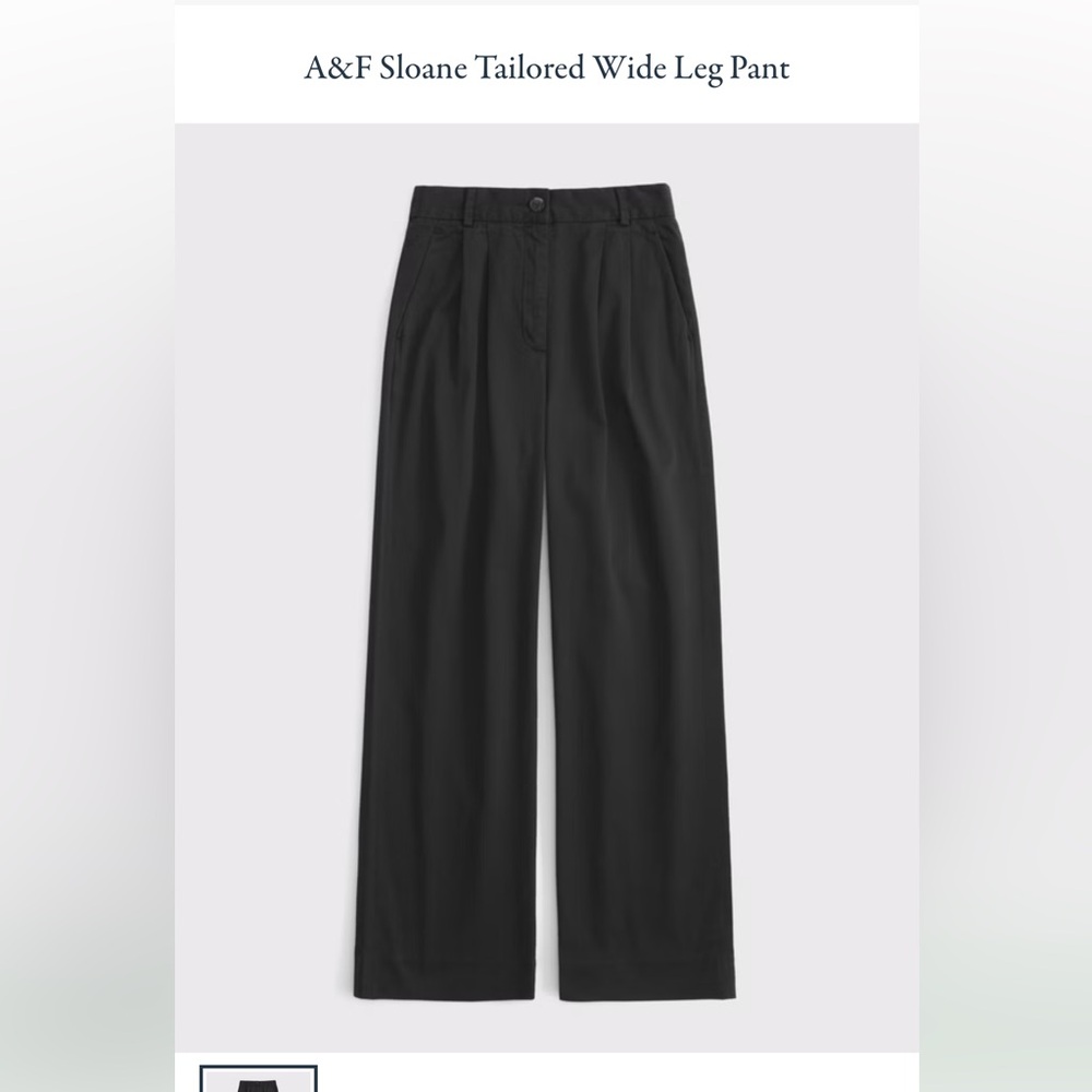 Abercrombie & Fitch Charcoal Trousers